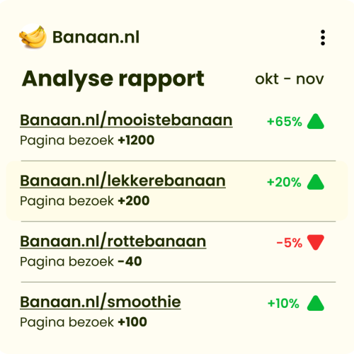 Data analyse online analyse en rapportage